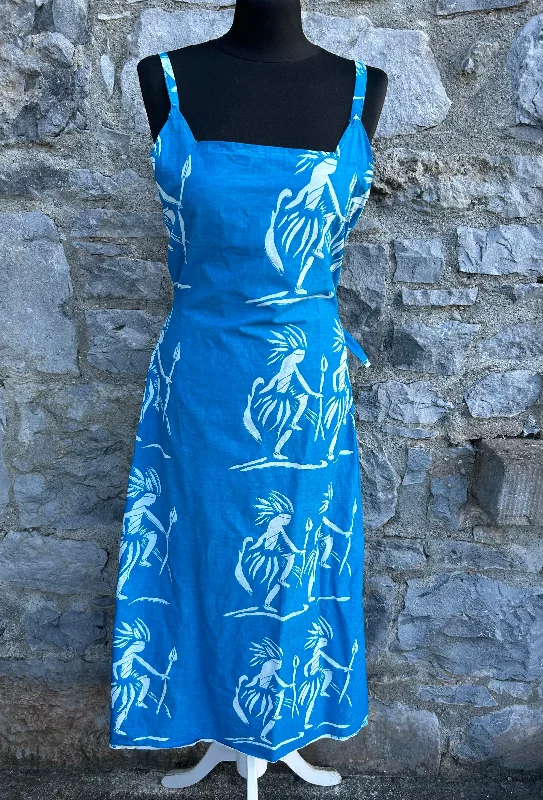 90s dancing warriors blue dress uk 6-8