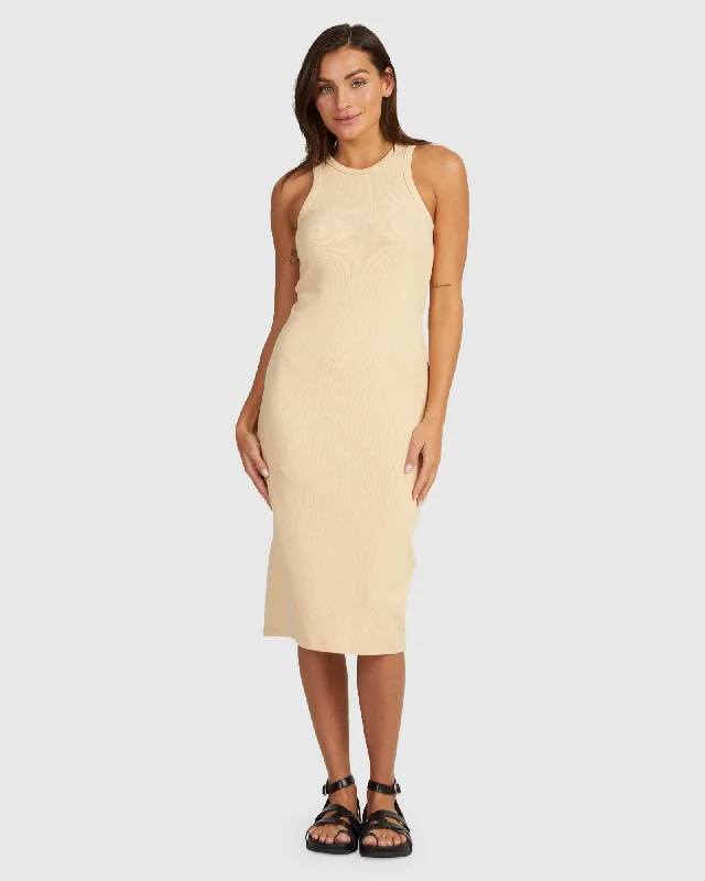 Womens Baseline Midi Dress Dress