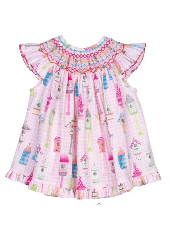 Love Shack Bishop Dress For Baby And Toddlers In Pink