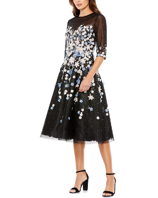 Mac Duggal Embellished Cocktail Dress