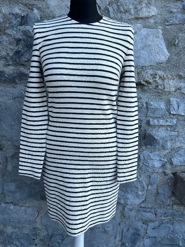 Navy stripy dress uk 6