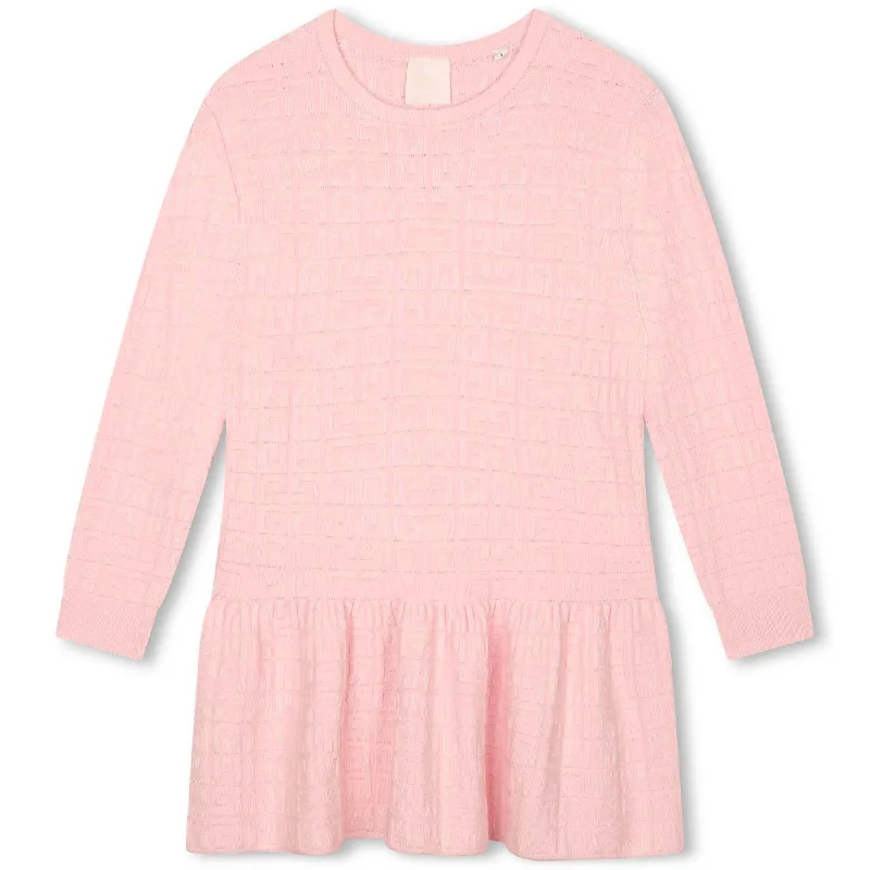 Pink Knitting Dress