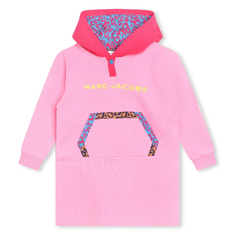 Pink Logo Sweater Dress