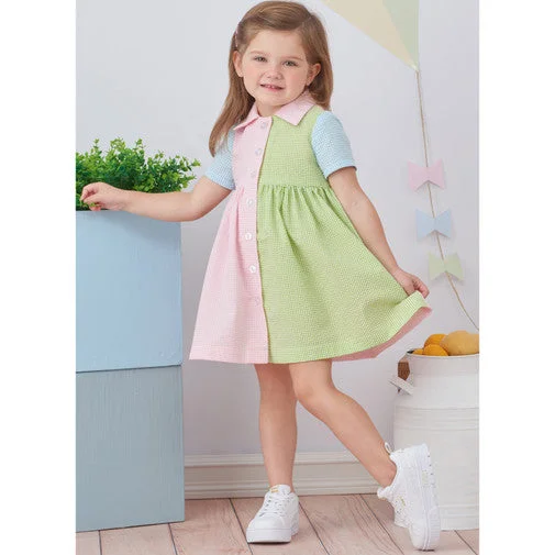 Simplicity Toddlers Dresses S9760