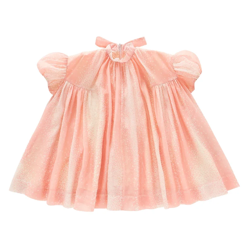 Tent Dress with Puff Sleeves