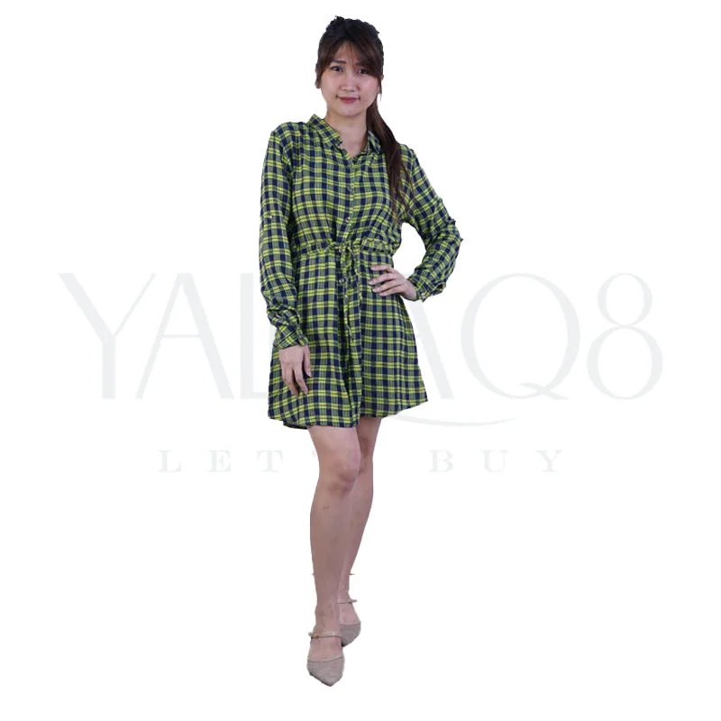 Women's Flannel Dress - FKFDRS2371