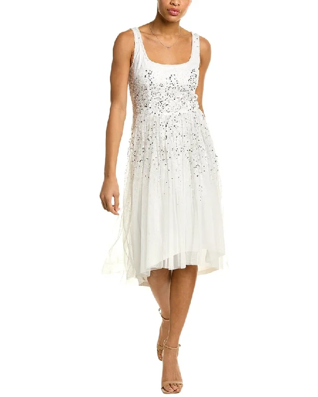 Adrianna Papell Beaded Cocktail Dress