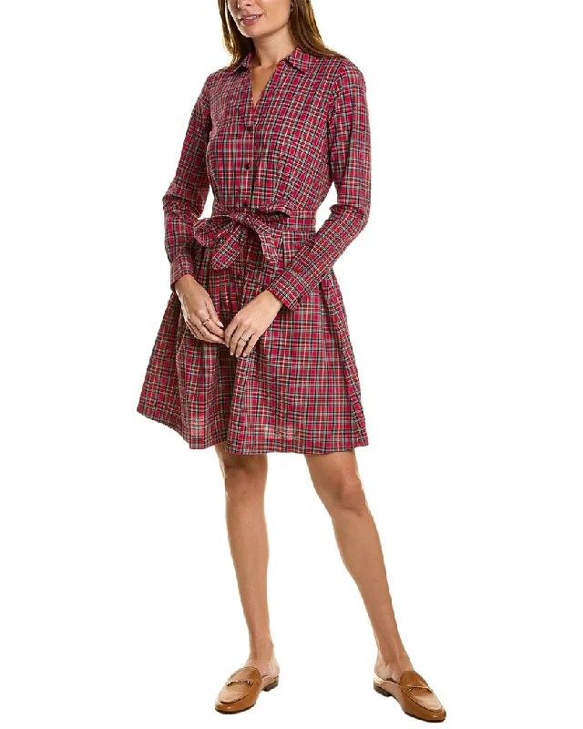 Brooks Brothers Plaid Shirtdress