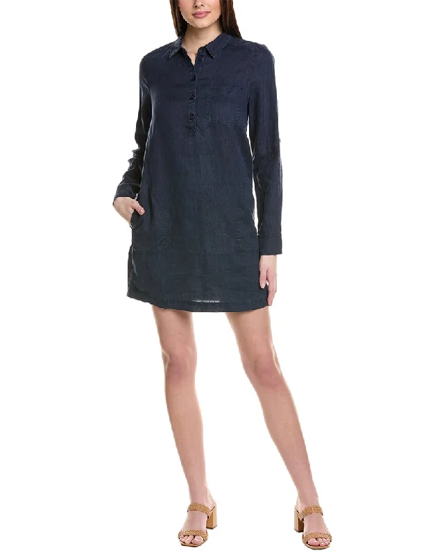 Michael Stars Eleanor Utility Linen Shirtdress