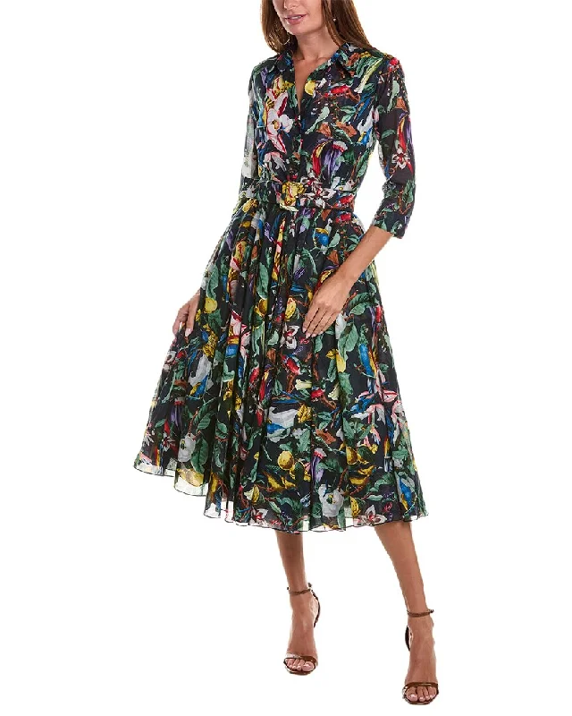 Samantha Sung Aster Shirtdress