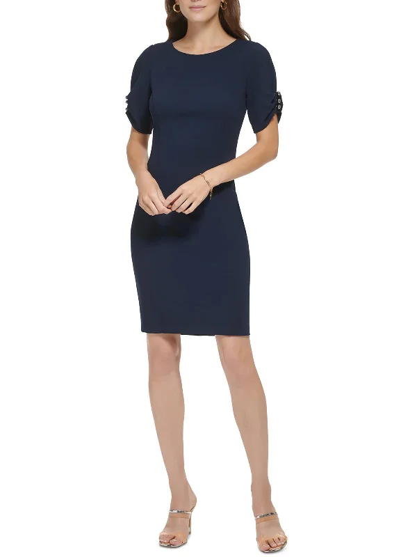 Womens Office Career Sheath Dress