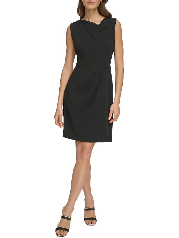 Womens Polyester Sheath Dress