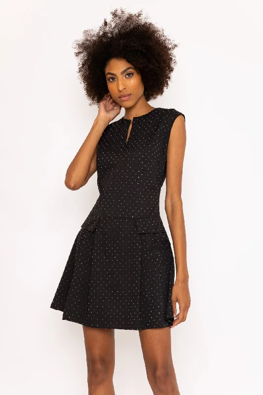 Black Sleeveless Ellie Mini Dress