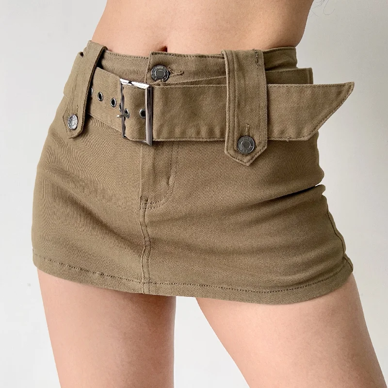 Nolan Denim MIni Skirt