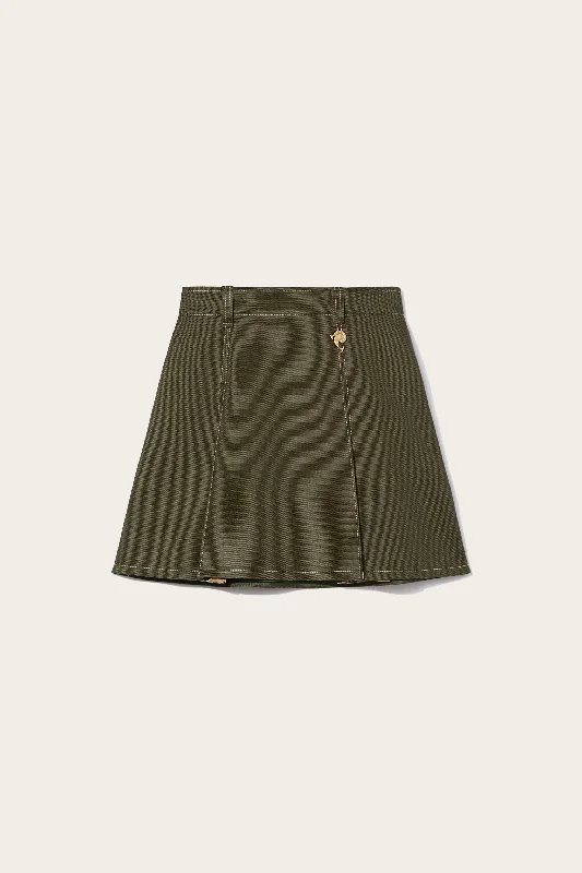 Iride-Print Mini Skirt