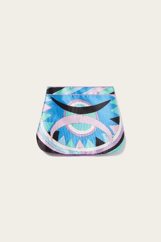 Vivara-Print Mini Skirt